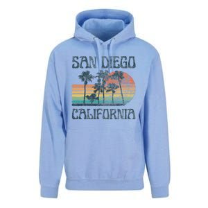 San Diego California Summer Vacation Unisex Surf Hoodie