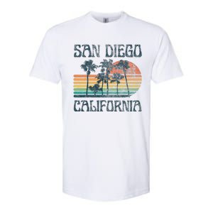 San Diego California Summer Vacation Softstyle CVC T-Shirt