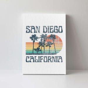 San Diego California Summer Vacation Canvas