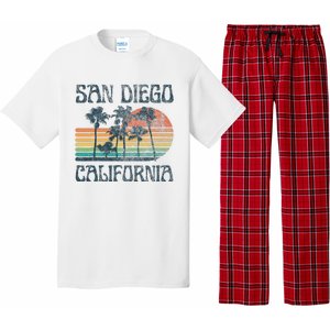 San Diego California Summer Vacation Pajama Set