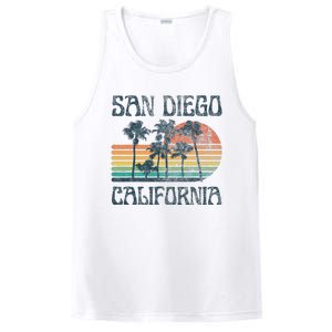 San Diego California Summer Vacation PosiCharge Competitor Tank