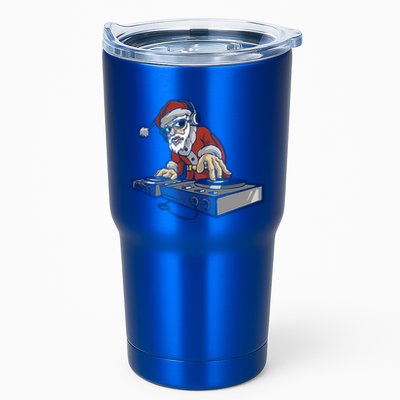 Santa Dj Christmas Disc Jockey Great Gift Tumbler