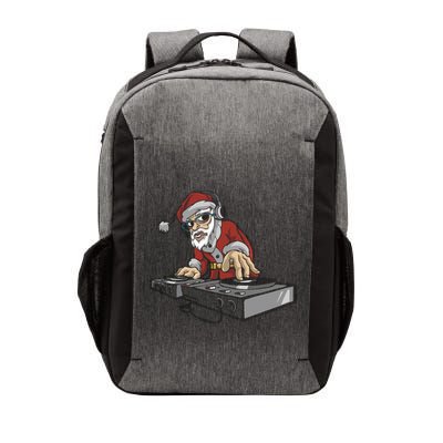 Santa Dj Christmas Disc Jockey Great Gift Vector Backpack