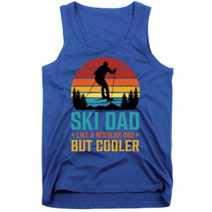 Ski Dad Cooler Regular Dad Fathers Day Funny Humor Outdoor Gift Tank Top