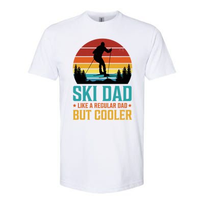 Ski Dad Cooler Regular Dad Fathers Day Funny Humor Outdoor Gift Softstyle CVC T-Shirt