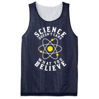 Science DoesnT Care What You Believe Mesh Reversible Basketball Jersey Tank