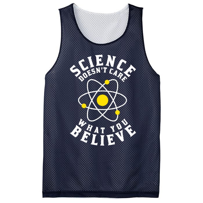 Science DoesnT Care What You Believe Mesh Reversible Basketball Jersey Tank