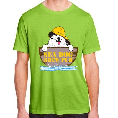 Sea Dog Cool Vector Design Adult ChromaSoft Performance T-Shirt