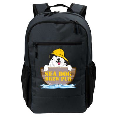 Sea Dog Cool Vector Design Daily Commute Backpack