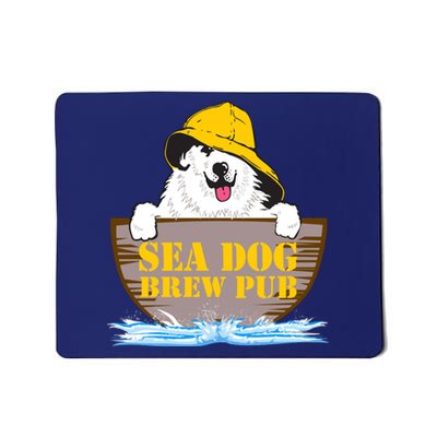 Sea Dog Cool Vector Design Mousepad