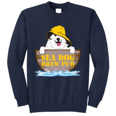 Sea Dog Cool Vector Design Tall Sweatshirt