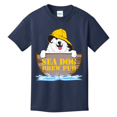 Sea Dog Cool Vector Design Kids T-Shirt