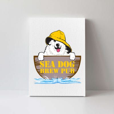 Sea Dog Cool Vector Design Canvas