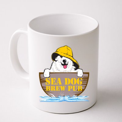 Sea Dog Cool Vector Design Coffee Mug