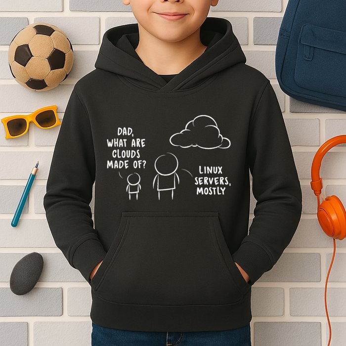 Software Developer Computer Engineer Nerd Funny Programmer Short Sleeve Kids Hoodie