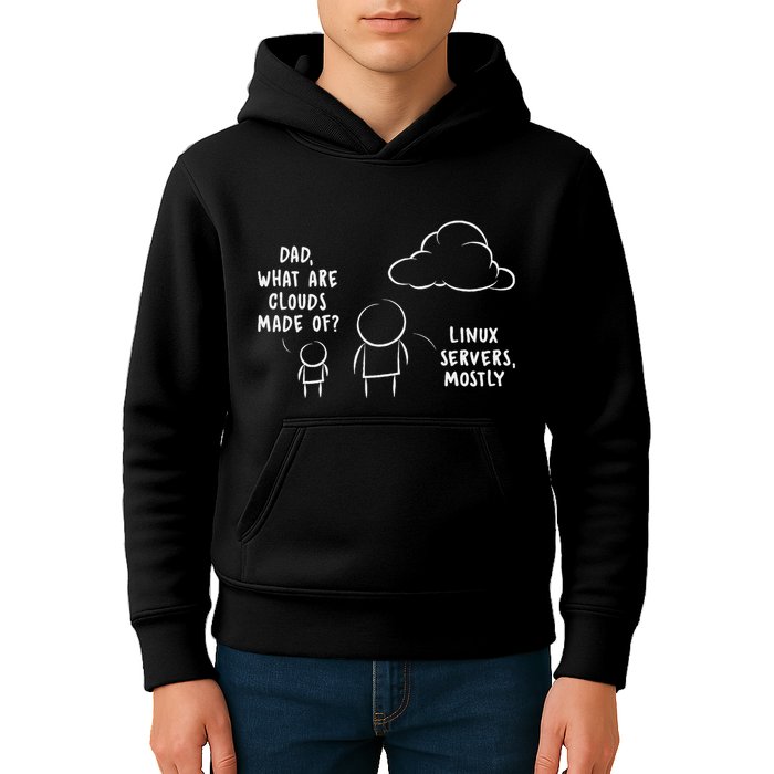 Software Developer Computer Engineer Nerd Funny Programmer Short Sleeve Kids Hoodie