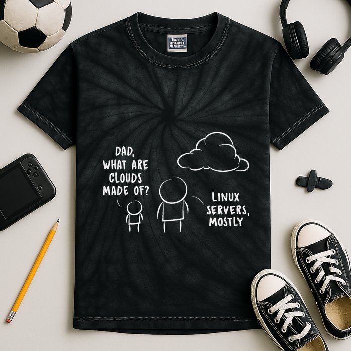 Software Developer Computer Engineer Nerd Funny Programmer Short Sleeve Kids Tie-Dye T-Shirt