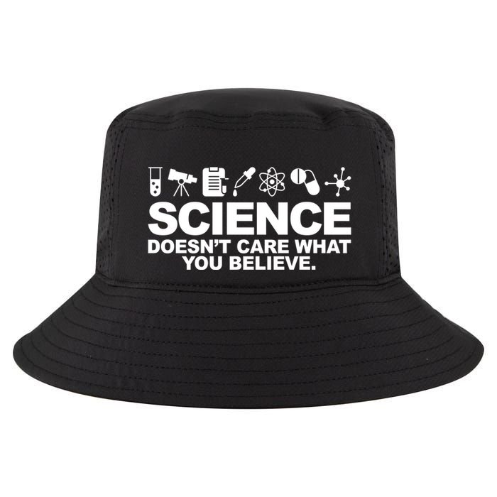 Science Doesn't Care What You Believe Cool Comfort Performance Bucket Hat