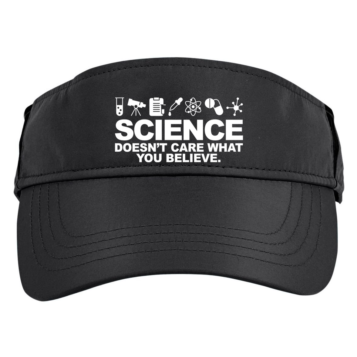 Science Doesn't Care What You Believe Adult Drive Performance Visor