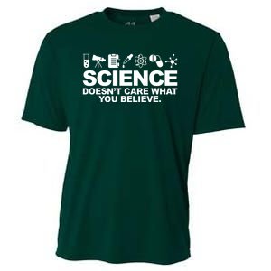 Science Doesn't Care What You Believe Cooling Performance Crew T-Shirt