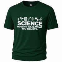 Science Doesn't Care What You Believe Cooling Performance Crew T-Shirt