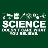 Science Doesn't Care What You Believe Cooling Performance Crew T-Shirt