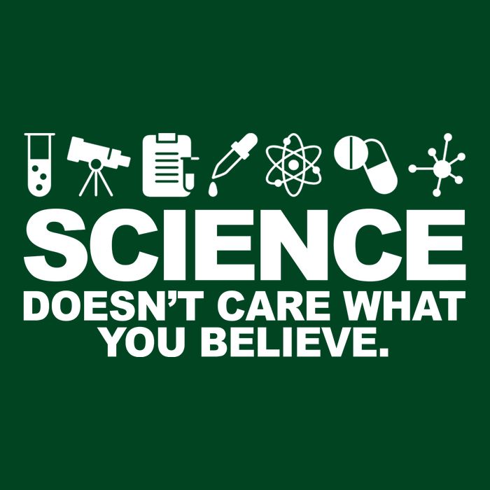 Science Doesn't Care What You Believe Cooling Performance Crew T-Shirt