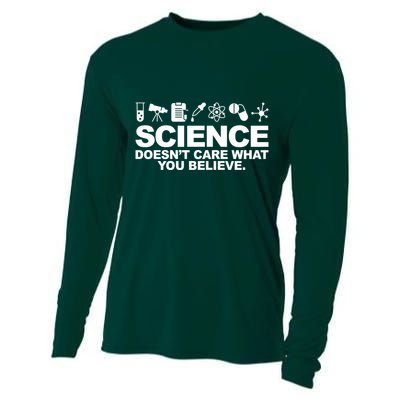 Science Doesn't Care What You Believe Cooling Performance Long Sleeve Crew