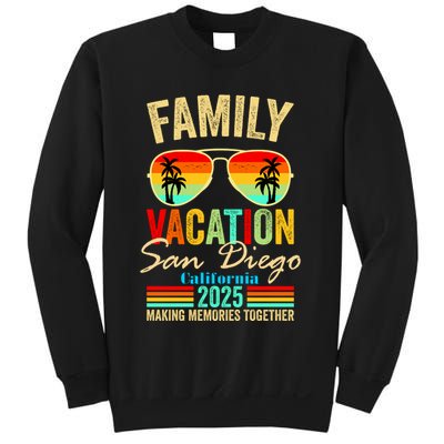San Diego California Family Vacation 2025 Sweatshirt