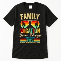 San Diego California Family Vacation 2025 Tall T-Shirt