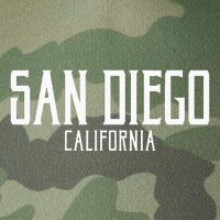 San Diego California Text With White Print Legacy Tie Dye Trucker Hat