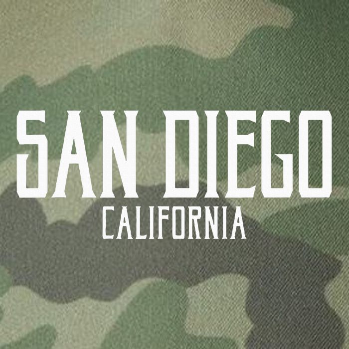 San Diego California Text With White Print Legacy Tie Dye Trucker Hat