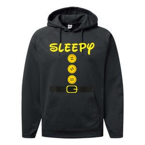 Sleepy Dwarf Costume Color Family Matching Dwarf Halloween Performance Fleece Hoodie