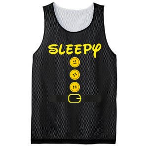 Sleepy Dwarf Costume Color Family Matching Dwarf Halloween Mesh Reversible Basketball Jersey Tank