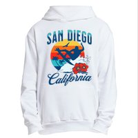 San Diego California Beach Surf Summer Vacation Vintage Urban Pullover Hoodie