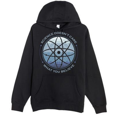Science Doesn't Care What You Believe Atom Premium Pullover Hoodie