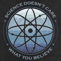 Science Doesn't Care What You Believe Atom Trucker Hat