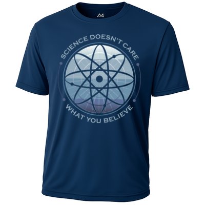 Science Doesn't Care What You Believe Atom Performance Shirt