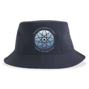 Science Doesn't Care What You Believe Atom Sustainable Bucket Hat