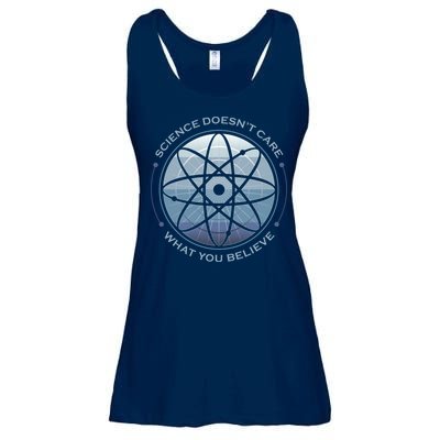 Science Doesn't Care What You Believe Atom Ladies Essential Flowy Tank