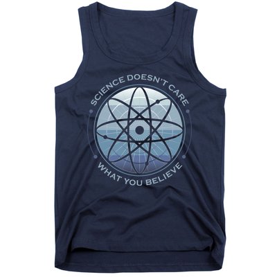 Science Doesn't Care What You Believe Atom Tank Top