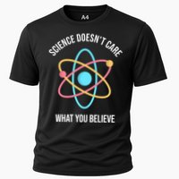 Science Doesn't Care What You Believe Atom Performance Shirt
