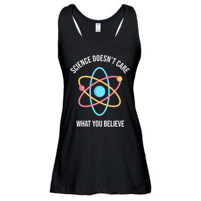 Science Doesn't Care What You Believe Atom Ladies Essential Flowy Tank