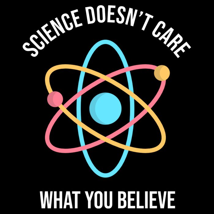 Science Doesn't Care What You Believe Atom Baby Bodysuit