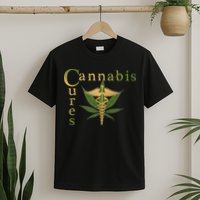 Sour Diesel Cannabis Cures Medical Smoke Weed Support T-Shirt