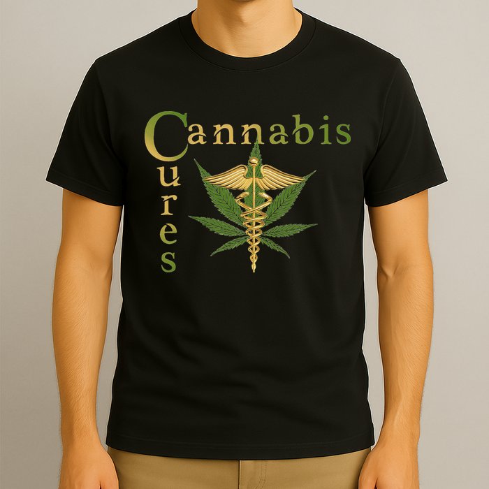 Sour Diesel Cannabis Cures Medical Smoke Weed Support T-Shirt