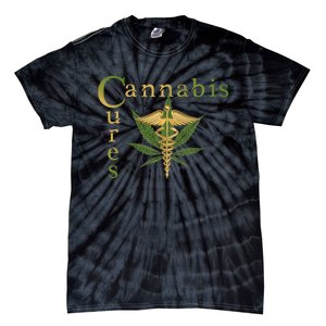 Sour Diesel Cannabis Cures Medical Smoke Weed Support Tie-Dye T-Shirt