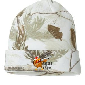 Shut Da Cluck Up Pass The Taters And Gravy Thanksgiving Gift Cute Gift Kati Licensed 12" Camo Beanie