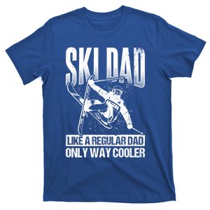 Ski Dad Cool Dad Best Dad Mountains Skiing Wintersport Gift T-Shirt