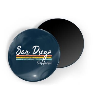 San Diego California Vintage Distressed Design Classic Magnet